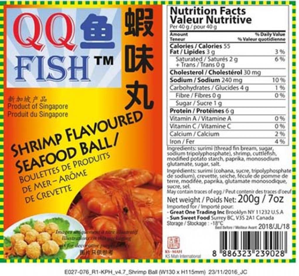 Egg Allergy Alert QQ Fish Fish Ball Products Kids With Food Allergies